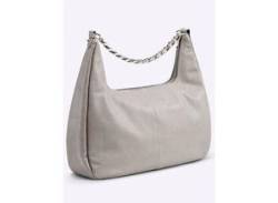 Handtasche HEINE Gr. B/H/T: 43 cm x 26 cm x 15 cm, grau (steingrau) Damen Taschen Handtaschen von Heine