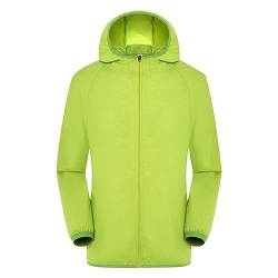 Hekbaep Regenjacke Damen Wasserdicht Atmungsaktiv Regenmantel Damen Windbreaker Lang Übergangsjacke Leichte Jacke mit Kapuze Frauen Regenparka Outdoorjacke Regenponcho für Regenzeit (S-4XL) von Hekbaep