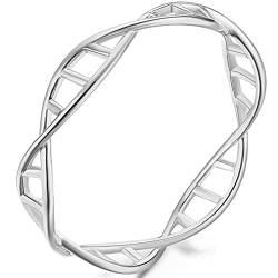 Helen de Lete Innovativer DNA Ring aus Sterlingsilber von Helen de Lete