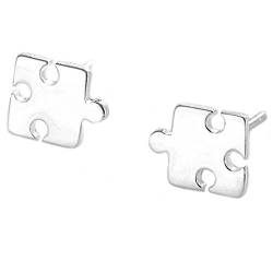 Helen de Lete Original Puzzle 925 Sterling Silber Ohrringe von Helen de Lete