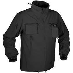 Helikon Cougar Soft Shell Windblocker Jacke Schwarz Größe L von Helikon-Tex