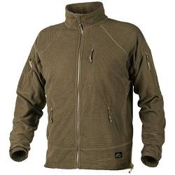 Helikon Herren Alpha Taktisch Jacke Gitter Vlies Coyote Größe S von Helikon-Tex