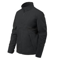 Helikon-Tex Greyman - Urban Line Jacke - Schwarz- Size L - Jacke Herren, Jacken, Jacket - 5 Taschen, Reißverschluss, Mäntel Jacken, Frühling Jacken, Bomber Jacke von Helikon-Tex