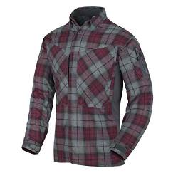 Helikon-Tex MBDU Flannel Shirt Freizeit Outdoor Hemd -Polyester- Ruby Plaid von Helikon-Tex