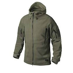 Helikon-Tex Patriot Jacke -Double Fleece- Olive Green, Oliv Grün, M von Helikon-Tex