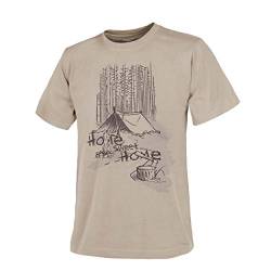 Helikon-Tex T-Shirt (Home Sweet Home) - Khaki von Helikon-Tex