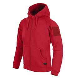 Helikon-Tex Urban Tactical Hoodie Lite (Fullzip) - Rot von Helikon-Tex