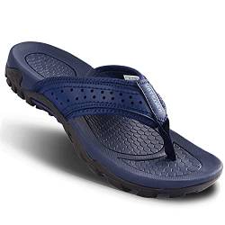 Hello MrLin Herren Sandalen Arch Support Flip Flops Tanga Sport Angeln Wandern Strandschuhe Garten von Hello MrLin