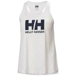 Ärmelloses Damen-T-Shirt LOGO SINGLET 33838 in Lila von Helly Hansen - M von Helly Hansen
