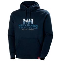 Helly Hansen Herren Arctic Ocean Bio-baumwolle Hoodie 2XL von Helly Hansen