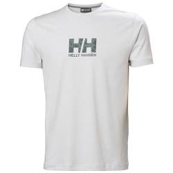Helly Hansen Men's CORE Graphic T T-Shirt, 824 Nimbus Cloud, XL von Helly Hansen