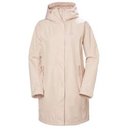 Helly Hansen - Women's Active Ocean Bound Raincoat - Mantel Gr XL beige von Helly Hansen
