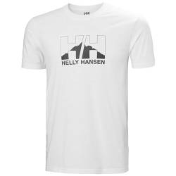 Herren Helly Hansen Nord Graphic T-Shirt, Weiß, M von Helly Hansen