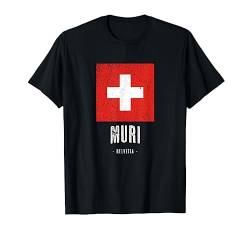 MURI, Schweiz | Stadt - Switzerland Schweizer Flagge - T-Shirt von Helvetia - Geschenke und Souvenirs