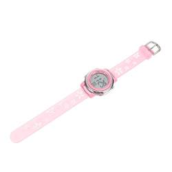 Hemobllo 1 STK Anschauen wasserdichte Kinderuhr Kinderuhren Rosa Uhr Für Mädchen Langlebige Uhr Für Kinder Mädchen Armbanduhr Schöne Uhr Geschenk Glasspiegel Student Multifunktion von Hemobllo