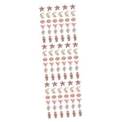 Hemobllo 180 Stk DIY kleber zubehör Muscheln Perlen Miniaturdekoration Harz-Anhänger Kunsthandwerk aus Kunstharz handytasche Handyhüllen-Anhänger Meereszauber Charme Hülse Füllstoff Plastik von Hemobllo