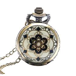 Hemobllo 1stk Retro Halskette Taschenuhr Steampunk-taschenuhr Antike Taschenuhr Herren Taschenuhr Halskette Taschenuhr Mit Halskette Mit Retro-Uhr Zinklegierung Fräulein Leicht Gelbe von Hemobllo