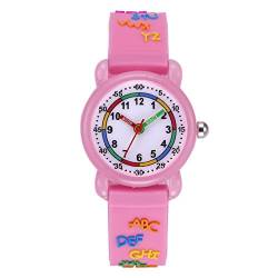 Hemobllo 1stk wasserdichte Kinderuhr wasserdichte Kinderarmbanduhr Quarzuhr Für Kinder 3D-Cartoon-Uhr Für Kinder Schöne Kinderarmbanduhr Karikatur Schüler von Hemobllo