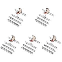 Hemobllo 20 Pcs Watch Band Watch Band Charms Watchband Rings Loops Smartwatch- Gurtringe Charms Watchband Rings von Hemobllo