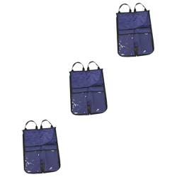 Hemobllo 3St Blumentasche Taschenorganizer für Tragetaschen Canvas-Rucksack Werkzeugkasten Lederrucksack Tasche für Gartengeräte Werkzeugtaschen für Floristen chinesischer Stil Container von Hemobllo