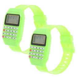 Hemobllo 6 STK Taschenrechner für Kinder kinderuhren Armbanduhr Kinder Taschenrechner Handyhülle Uhren für Kinder Männergeschenke zum Geburtstag Berechnung Uhr Rechenuhr für Kinder tragen von Hemobllo