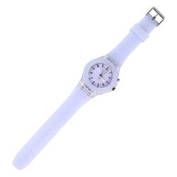 Hemobllo Kinderuhr Kindergeschenkuhr Kleine Zifferblattuhr Bunte Uhr Kinder Silikonuhr M?dchen Schauen Zu Kinder Armband Beobachten Cartoon Uhr Kleinkind Kieselgel Leuchtende Uhr Niedlich von Hemobllo