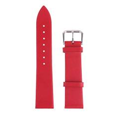 Hemobllo Rotes Uhrenarmband Damenteile Zubehör Schmales Uhrenarmband Dünnes Uhrenarmband Echtes Leder Uhrenarmband Aus Leder Uhrenarmband Für Fräulein Komponente von Hemobllo