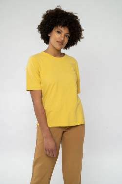 Drop Shoulder T-Shirt aus Hanf & Bio Baumwolle, Leinen & Hanf von HempAge