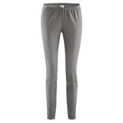 HempAge Damen Jeggings Hanf/Bio-Baumwolle/Elasthan Taupe S von HempAge