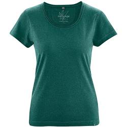 HempAge Damen T-Shirt Hanf/Bio-Baumwolle Spruce L von HempAge