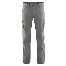 HempAge Herren Cargo-Hose Hanf/Bio-Baumwolle Asphalt M von HempAge