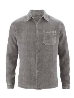 HempAge Herren Hemd Billy Hanf, Taupe-C, Gr. L von HempAge