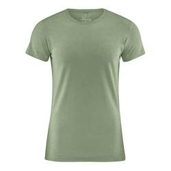 HempAge Herren Kurzarm-Shirt Basic Hanf/Bio Baumwolle (L, Cactus) von HempAge