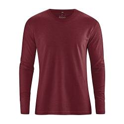 HempAge Herren Langarmshirt Bio-Baumwolle/Hanf Chestnut M von HempAge