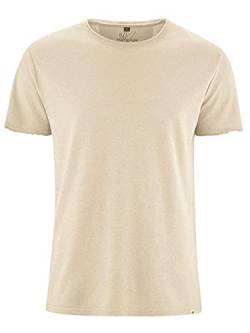 HempAge Herren T-Shirt Hanf/Bio-Baumwolle, Gobi, Gr. L von HempAge