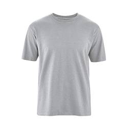 HempAge Herren T-Shirt Hanf/Bio-Baumwolle, Quartz, Gr. L von HempAge