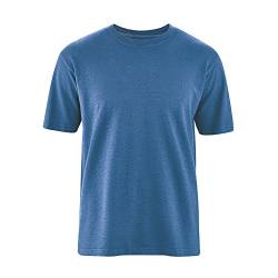 HempAge Herren T-Shirt Hanf/Bio-Baumwolle Sea M von HempAge