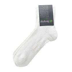 HempAge Socken Hanf/Elasthan White Gr. 45/47 von HempAge