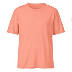 T-Shirt aus Hanf mit Bio-Baumwolle, orange von HempAge