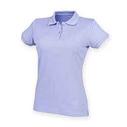 Henbury Damen Coolplus® Polo-Shirt / Polohemd, (Large) (Lavendel) von Henbury