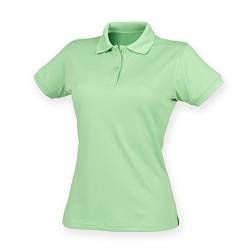 Henbury Damen Coolplus® Polo-Shirt / Polohemd, (Small) (Limette) von Henbury