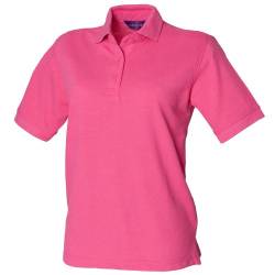 Henbury Damen Polo Shirt (3XL) (Fuchsia) von Henbury