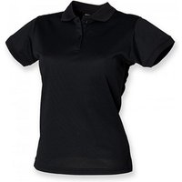Henbury Poloshirt Damen Coolplus Wicking Polo Shirt / Mikro-Piqué von Henbury
