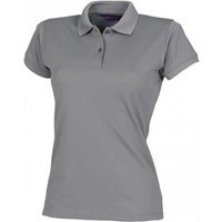 Henbury Poloshirt Damen Coolplus Wicking Polo Shirt / Mikro-Piqué von Henbury