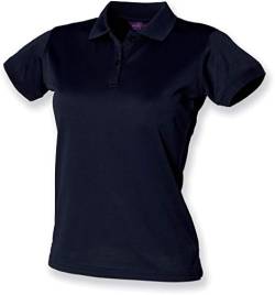 HenburyDamen Polo ShirtPoloshirt Blau Navy von Henbury