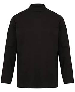 HenburyHerren Langarmshirt Schwarz Schwarz von Henbury