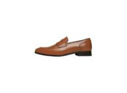 Loafer HENRY STEVENS "Murray PL Businessschuh" Gr. 41,5, braun Herren Schuhe Business Halbschuhe Leder handgefertigt, Anzugschuhe Slipper von Henry Stevens