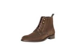 Schnürboots HENRY STEVENS "Murray PDB" Gr. 44,5, braun (dunkelbraun) Herren Schuhe Schnürboots Schnürstiefelette Business von Henry Stevens