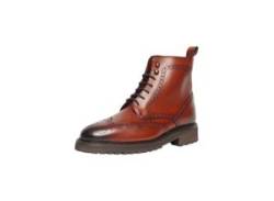 Schnürboots HENRY STEVENS "Winston FBDB Businessschuh" Gr. 42,5, rot (brandy) Herren Schuhe Winterstiefel Herrenstiefel Lederschuhe handgefertigt, Schnürstiefel von Henry Stevens