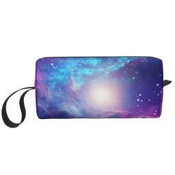 Make-up-Tasche für Damen, Galaxie, große Kapazität, Kosmetiktasche, tragbare Kulturbeutel, Reiseaufbewahrung, Galaxy2, Einheitsgröße von HerfsT